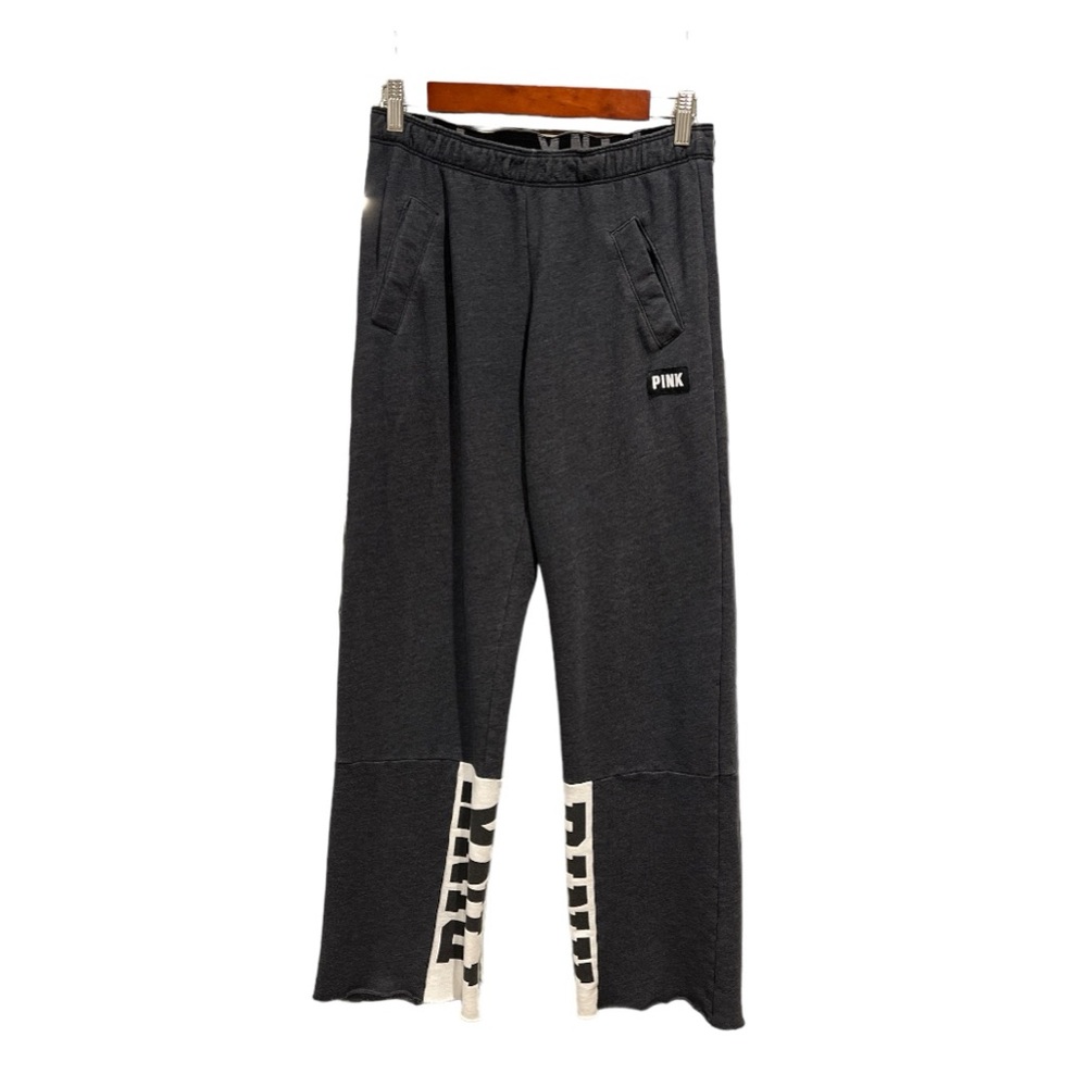 PINK by VICTORIA'S SECRET Stretch Tie Waist Black Sweatpants Women's‎ Size
XS